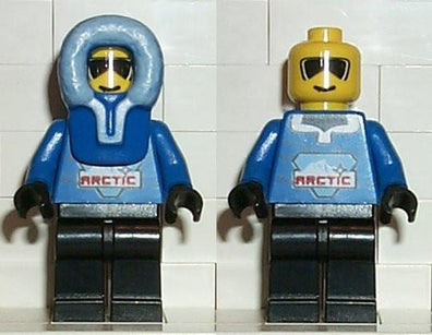 LEGO Minifigure-Artic - Blue Hood-Town / Arctic-ARC005-Creative Brick Builders